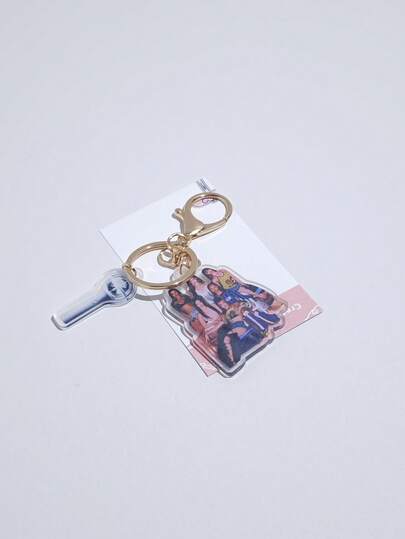 K-ATSEYE Girl Group New Acrylic Keychain, Bag Charm, Accessories, Merchandise, Music Lover Fashion Accessory, Lightsticks Cat Eye Keychain, Fan Collection Item, Perfect Christmas Gift