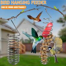 Stainless Steel Bird Feeder - Durable Multi-Compartment Parrot Food And Seed Tray, Sturdy Parrot And Parrot Foraging Toy, Natural Beak Health Food Stick, Bird Cage Accessories No Electricity Required For Parrots, Parrots, African Greys, Parrots - Parrot Accessories, Bird Hygiene Care, Elegant Metal Surface, Rust-Resistant Material - one-size - View 3