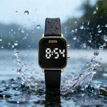 ZOEA Women Quartz Watches - 錶殼:金色/錶帶:黑色 - 查看 3