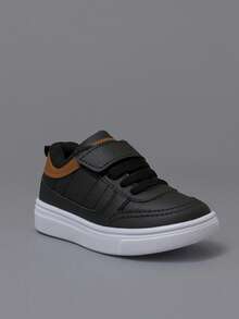 Super Light Children's Tennis Shoes For Boys - màu đen - Xem 4