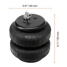 Air Bag Suspension Kit Air Springs Suspension Bag Kit Compatible With 2007-2018 Chevrolet Silverado 1500 And GMC Sierra 1500 2WD 4WD 5000 Lbs Loading 5 To 100 PSI - 5 至 100 PSI - 查看 10