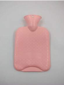 1pc Water Filled Hot Water Bottle, Faux Rabbit Fur Cover, Girls Heating Pad, Warm Belly, Hot Water Bag, Compact & Portable, Water Fillable, Hand Warmer, Rinse Water, Hand Warmer, Christmas, Christmas Gift - Multicolor - View 9