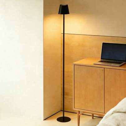 1 đèn sàn tối giản sạc lại được 1200mAh, đèn đọc sách để bàn điều chỉnh độ sáng, đèn trang trí độc lập có công tắc cảm ứng cho phòng ngủ, phòng khách.