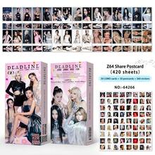 B/TS&B/LACKPINK ARIRANG World Tour , DEADLINE Share Postcard Set - 420PCS Total (30 Postcards + 30 Lomo Cards + 360 Stickers), Bangtan Boys HD Print, Jisoo Jennie Rosé Lisa HD Print, K-Pop Fans Collectible, Weverse Gift, POB Style, Album Merch, Scrapbook & Journal Decor, Fan Meeting Souvenir - Multicolor - View 3