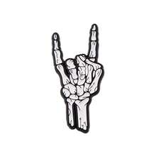 Cute Enamel Pin Lapel Pins Badges On Backpack Women's Brooch Zinc Alloy Clothes Gift Jewelry Fashion Accessories - Black - View 3