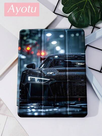1 Pc Sports Car Tablet Case & Kindle E-Book Case Compatible With 10th Generation, 10.2/Mini6/Mini7/9.7 Inches, Compatible With Samsung Galaxy Tab A9 Plus, Kindle (11th Generation-2024 Release)(6 Inch), Kindle Paperwhite 12th Gen 2024, Great Holiday Gift, Stylish And Simple Pattern.