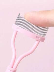 2/1 Peça Pincel Separador de Cílios, Pente de Cílios, Modelador de Cílios, Ferramenta de Maquiagem, Presente de Natal, Ferramenta Cosmética, Presente Barato para Mulheres, Essencial de Viagem, Ferramenta de Ondulação de Cílios, Essencial de Bolsa de Maquiagem de Cílios, Item Fofo - Multicolorido - Visão 5