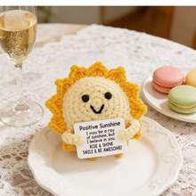 1件太阳装饰品，是生日、情人节、结婚纪念日、毕业典礼、圣诞节的理想礼物。适合送给同事、朋友、爱人、女儿、母亲、老师、老板、学生、成人和青少年。也是完美的圣诞礼物、节日装饰品或宿舍装饰品。 - 彩色 - 查看 6