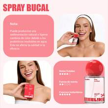 Ceelike Oral Spray Probiotic Toothpaste Set, Freshens Breath and Gives You a More Confident Smile. - Rojo - Ver 5