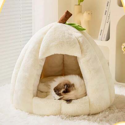 IUdog S Size Enclosed Cat/Dog Bed, Suitable For Dogs Up To 1kg, Cats Up To 2kg; M Size Enclosed Cat/Dog Bed, Suitable For Dogs Up To 2kg, Cats Up To 4kg; L Size Enclosed Cat/Dog Bed, Suitable For Dogs Up To 3kg, Cats Up To 6kg, All Season Pet Bed Mat