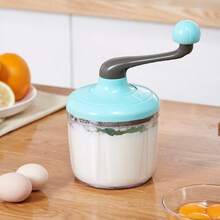 SANRIO Manual Rotary Egg Beater, Kitchen Baking Whisk For Cake, Cream, Batter Mixing And Whipping - Multicolor - View 5
