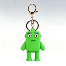 1pc Steal A Brainrot Jandel Keychain, Game Peripheral Brainrot Monster Pendant - Multicolor - View 24