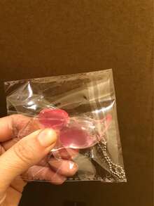 1个透明软双球减压悬挂装饰品 - 彩色 - 查看 3