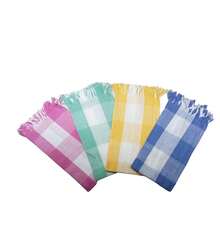 12 servilletas para tortillas cocina o negocio apto para 11/2 kg de tortillas, no guarda olores - Azul menta - Ver 4