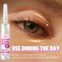 紧致提拉眼霜，蕴含咖啡因、视黄醇、维生素C和透明质酸，抚平肌肤，淡化细纹，深层滋润，持久保湿，男女皆宜。 - 10ml - 查看 6