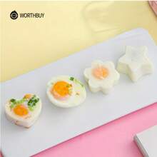4pcs Cartoon Egg Mold Cooking Tool Set, Creative Kitchen Breakfast Cooking Utensils - View 7