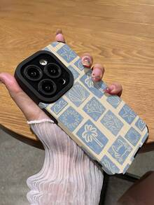 1 chiếc ốp lưng điện thoại bằng da mềm chống rơi, màu xanh dương cổ điển, tương thích với iPhone và các dòng máy 17/17Air/17PRO/17PROMAX. - Nhiều màu - Xem 5