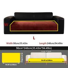 1件装奢华天鹅绒沙发套，防刮宠物友好设计 – 柔软舒适，适用于客厅四季使用 - 多色 - 查看 40