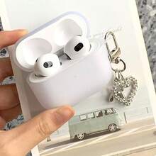 Funda de auriculares Bluetooth de color azul mate minimalista compatible con Apple Pro 2nd Generation - transparente - Ver 5