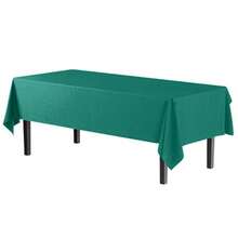 6-pack Premium - Funda para mesa de plástico Mantel de plástico 30 colores Verde azulado 6 - Azul Sare. - Ver 2