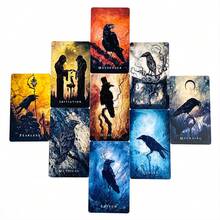 全新神谕卡牌 A 组，53 张卡片，独特神秘设计，高品质卡纸，是占卜和馈赠佳品的完美之选。 - 彩色 - 查看 3