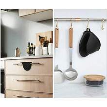 1/3/5只装硅胶耐热手套，防滑烤箱手套，烘焙烹饪隔热垫 - 彩色 - 查看 4