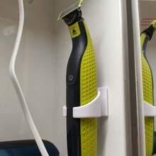 OneBlade WallDo 壁挂式剃须刀架（需使用双面胶），塑料材质，节省空间，适用于手动剃须刀、胡须修剪器和胡须造型器（浴室、淋浴间适用） - 安装简便 - A - 查看 2