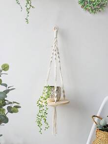 1 chiếc giá treo chậu cây phong cách Bohemian, giá đỡ cây nổi kiểu Bohemian, giá treo cây macrame, trang trí tường phong cách Bohemian, trang trí nhà tối giản, trang trí phòng ngủ và phòng khách phong cách Bohemian, giá đỡ cây nổi mộc mạc, nến và đồ trang trí nhỏ, trang trí nhà bếp mộc mạc, trang trí phòng tắm phong cách Bohemian, kệ macrame tông màu trung tính phù hợp cho trang trí nhà cửa và sự kiện. - Nhiều màu - Xem 11