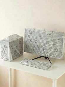 1个装电风扇安全防护罩，儿童防护网罩，可水洗重复使用，适用于16-20英寸风扇，弹性带设计，家用和办公防护 - 全覆蓋的 - 查看 8