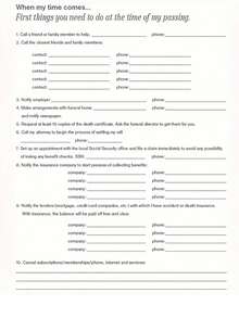 Putting Things In Order: A Life Planning Book For Adults When I Leave, 1 End Of Life Planning Workbook - Organizer With Important File Pocket, Basic Task List, English Version School Supplies - A Life Planning Book - View 5
