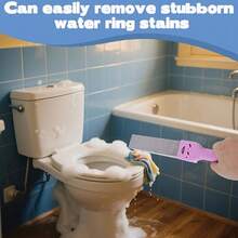 1 Set Of 8 Volcanic Stone Cleaning Brushes With Handle, Volcanic Stone Toilet Cleaning Brush, Suitable For Bathroom, Kitchen Sink, Grill, Home Stove Grates, Toilet, Tile, Bathtub Scale And Rust Removal Cleaning Tool - A - View 2