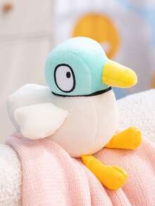 1个可爱卡通小鸟毛绒玩偶，儿童鸟类毛绒玩具礼物 - 彩色 - 查看 2