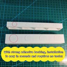 Customizable Height Straw Holder - Installed Inside Cabinet Door To Save Space, Convenient To Use - 1 - View 6