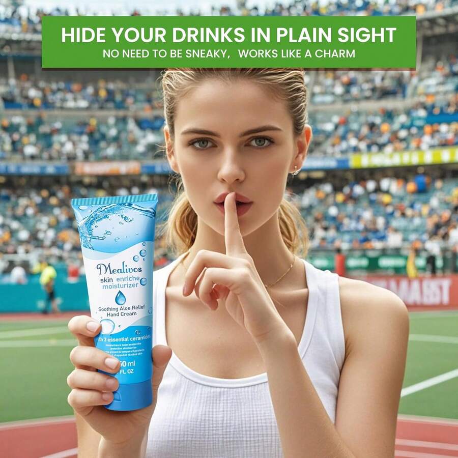 Bình đựng rượu giấu kín - 3 gói (chỉ chai rỗng), bình đựng rượu giấu kín dành cho nữ, thích hợp cho các chuyến du lịch, tiệc tùng, sự kiện thể thao, kèm phễu và nhãn dán an toàn, tổng dung tích 15oz. - Nhiều màu - Xem 1