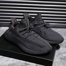 Men's Breathable Casual Soft Sole Running Shoes Sneakers - Black Angel - View 1