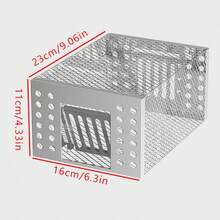 Bẫy chuột tự động hiệu quả cao, hoạt động liên tục, dùng trong nhà và vườn, là dụng cụ bắt chuột an toàn và hiệu quả. - Nhiều màu - Xem 4