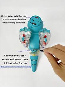LED發光恐龍玩具，彩色燈光、會動、音樂趣味教育玩具，適合兒童，發光玩具、音樂玩具，適合幼兒的音樂玩具 - 彩色 - 查看 9