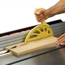 Push Block For Table Saws, Router Tables And Joiners, Push Rod With Offset, 1. VVFB - Light Yellow - View 2