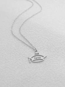 suteyi Collar de graduación personalizado 2026, joyería de graduación personalizada, se pueden personalizar los nombres de los compañeros de clase y las fechas de graduación, regalo de graduación para maestros y compañeros de clase - Multicolor - Ver 6