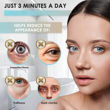 Electric Eye Massager Wand Heat Vibration Lifting Firming Device Massage Electric Eye Beauty 300mAh - Multicolor - View 4