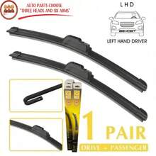 Mazda6 Hatchback GG1 2002-2007 Windshield Wiper Rubber Silicone Blades - T0022+0018 - View 9