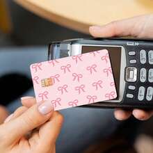 4pcs Colorful Credit Card Skin Stickers, Waterproof Scratch-Resistant Personalized Decorative Protective Film, Suitable For Credit Cards/Debit Cards/Transit Cards - C-multicolor - View 8