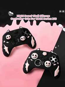 Cute Skeleton Silicone Controller Grip Protective Case Compatible With XSS - View 2