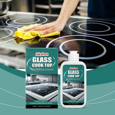 Powerful Kitchen Stove Cleaner Heavy Duty Cooktop Stain Remover Oil Grease Cleaning Solution For Kitchen Cookware