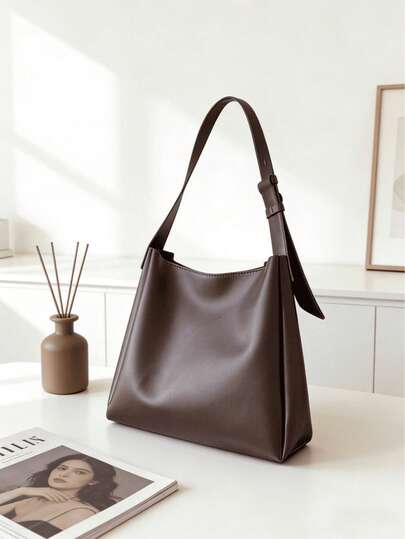 新款复古水桶包，休闲单肩包，大容量，复古风格女士手提包