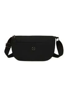 Large Capacity Women's Shoulder Bag Fashionable Crossbody Bag Compact Square Wallet Modern Women's Handbag Stylish Casual Waist Bag Fabric Tote Bag - Multicolor - View 12