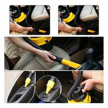 Aspiradora multifuncional y portátil de 12V de alta potencia para automóviles, yates y vehículos recreativos, especializada en la limpieza de sofás, asientos, colchones, juguetes inflables y en la eliminación de polvo en rincones, alimentada por un encendedor de cigarrillos. - Multicolor - Ver 4