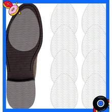 8Pcs Shoe Grips On Bottom Of Shoes, Self-Adhesive Clear Non Slip Shoe Pads For Heels, Invisible Sole Protectors Guard, Pointed Toe Sole Traction Pads For Pumps, Stilettos & Dress Shoes - Default - View 8