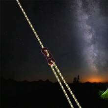 4PCS Tent Wind Rope Buckles With Rope Adjusters Windproof Rope Buckles Night Reflective Rope 4m Long Camping Rope - Multicolor - View 4