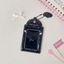 1pc Student 3-Inch Idol Hanging Accessory, Cute Little Wings Card Holder, Student Bus Card Case - Card Sleeve - View 10